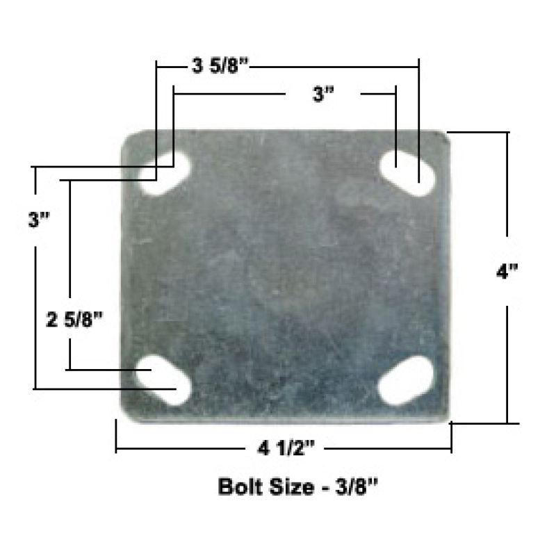 8" x 2" Swivel, (CP) Champion Wheel, Precision Ball Bearing (B&C1061) - Image 2